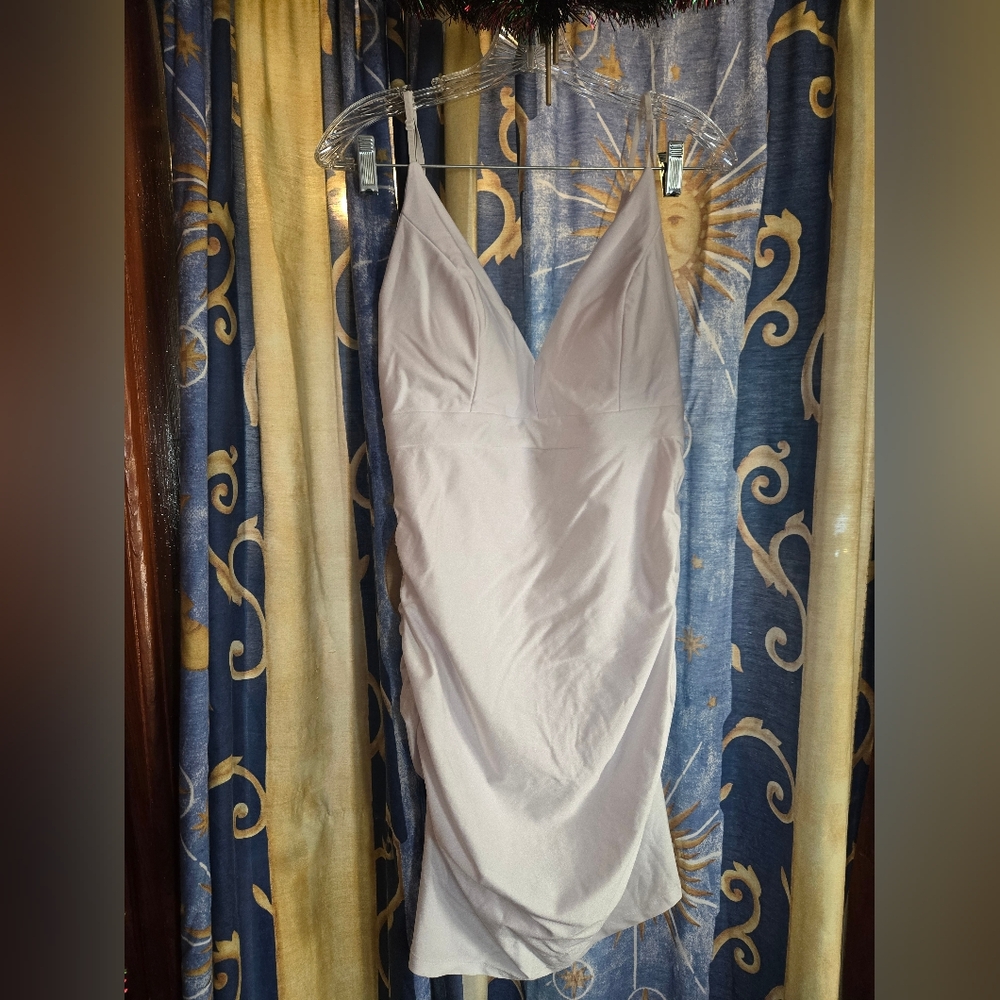 Windsor NWT White Stretchy Party Dress Size XL